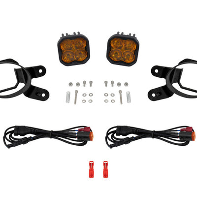 Diode Dynamics 10-13 Lexus IS250C SS3 LED Fog Light Kit (3000K) Max Yellow SAE Fog - Yellow