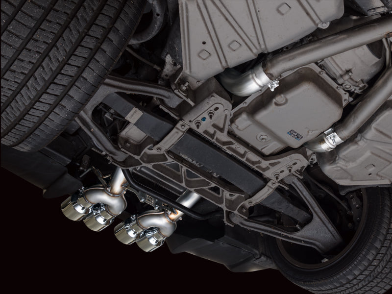 AWE Tuning 05-07 C6 Chevrolet Corvette 6.0L Track Edition Axle-Back Exhaust w/ Chrome Silver Tips