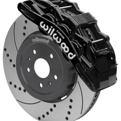 Wilwood SX6R Big Brake Dynamic Front Brake Kit 15in Drilled & Slotted Black 2020+ Chevy C8 Corvette
