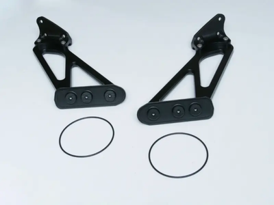 Cusco 23+ Honda Civic Type-R (FL5) Bolt-on/OE Replacement High Position Rear Wing Stay/Bracket Set
