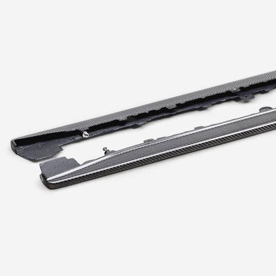 Seibon 2023+ Honda Civic Type R MB-Style Carbon Fiber Side Skirts