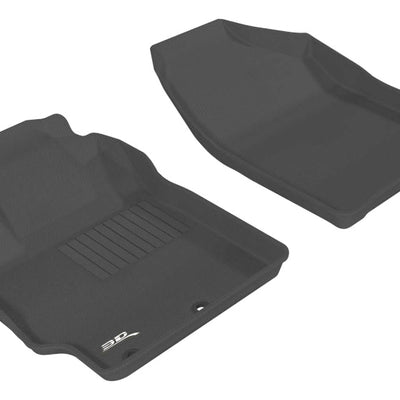 3D MAXpider 2012-2015 Toyota Prius C Kagu 1st Row Floormat - Black