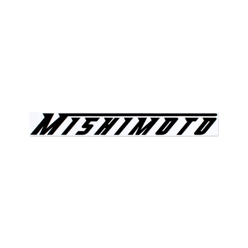 Mishimoto Small Silver Decal