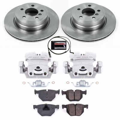 Power Stop 07-15 BMW X5 Rear Autospecialty Brake Kit w/Calipers