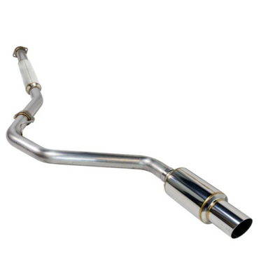 Remark 22+ Subaru WRX (VB) R1 Spec Single-Exit Stainless Catback Exhaust (Resonated)