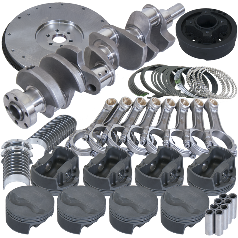 Eagle Ford 302 3.400in Crank 5.400in I-Beam Rods 4.040in Pistons 164 Tooth FW Balanced Assembly