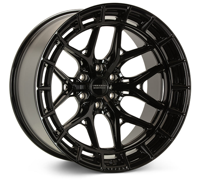 Vossen HFX-6 22x10 - 6x139.7 - ET-18 - Super Deep - 106.1 - Gloss Black Wheel