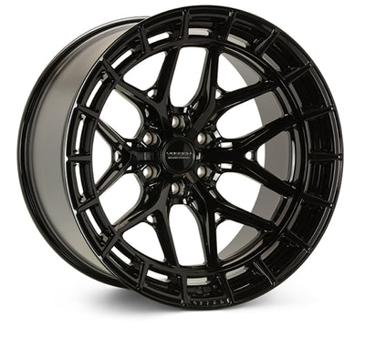 Vossen HFX-6 22x9.5 - 6x139.7 - ET20 - Deep - 106.1 - Gloss Black Wheel