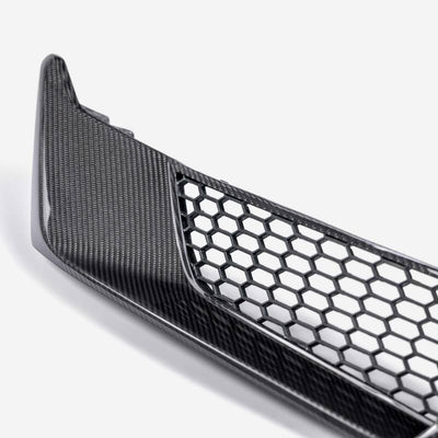 Anderson Composites 2024 Ford Mustang Dark Horse Carbon Fiber Front Bumper Inserts