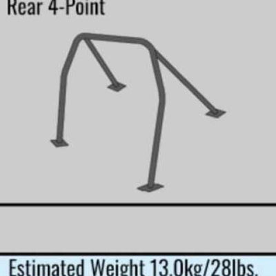 Cusco 08-13 Mitsubishi Evo 10 CZ4A Roll Cage 4 point Chromoly 4 Passengers (S/O / No Cancel)