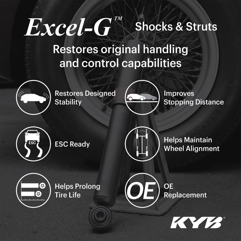 KYB Shocks & Struts Excel-G Rear Shock Absorber 2013-2016 Ford Fusion