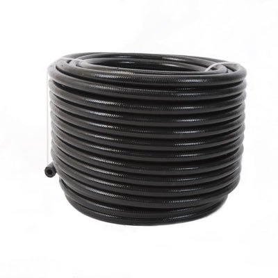 Aeromotive PTFE SS Braided Fuel Hose - Black Jacketed - AN-10 x 16ft