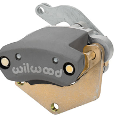 Wilwood LH MC4 Mechanical Parking Brake Caliper - 2.00in Bracket - 1.10in Disc - Ty3 Hard Ano