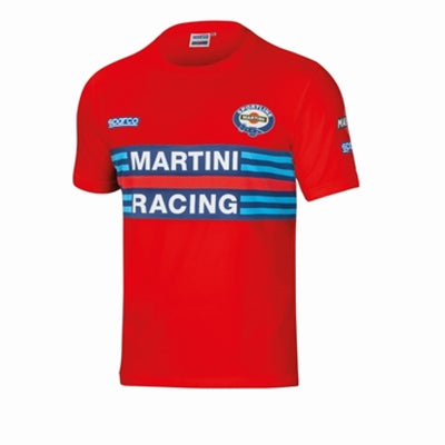 Sparco T-Shirt Martini-Racing XL Red