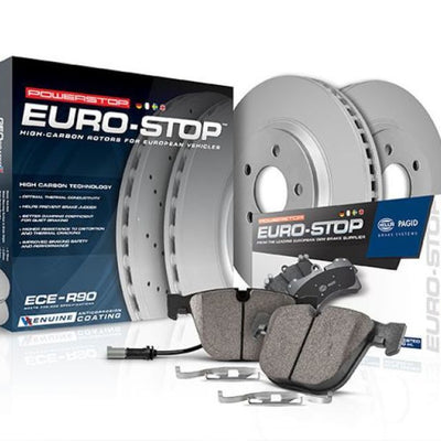 Power Stop 16-19 Mercedes-Benz Metris Front Euro-Stop Brake Kit