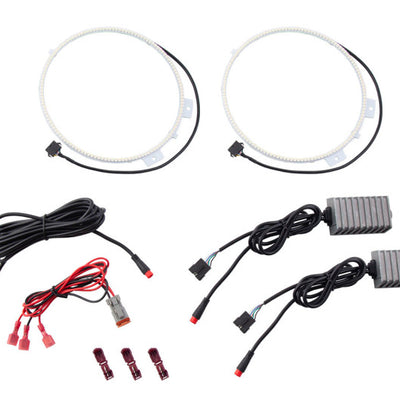 Diode Dynamics 18-21 Jeep JL Wrangler/Gladiator RGBW HD LED Halos