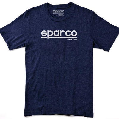 Sparco T-Shirt Corporate Navy Lrg