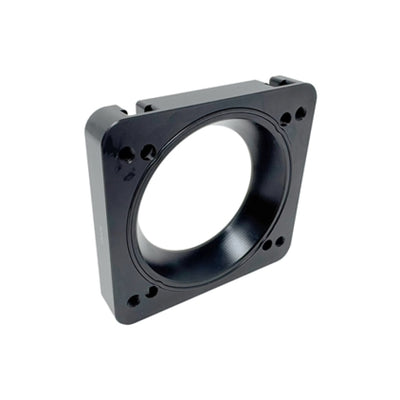 Torque Solution 06-21 Subaru STI / 08-14 Subaru WRX Big Bore 76mm Throttle Body Adapter - Black