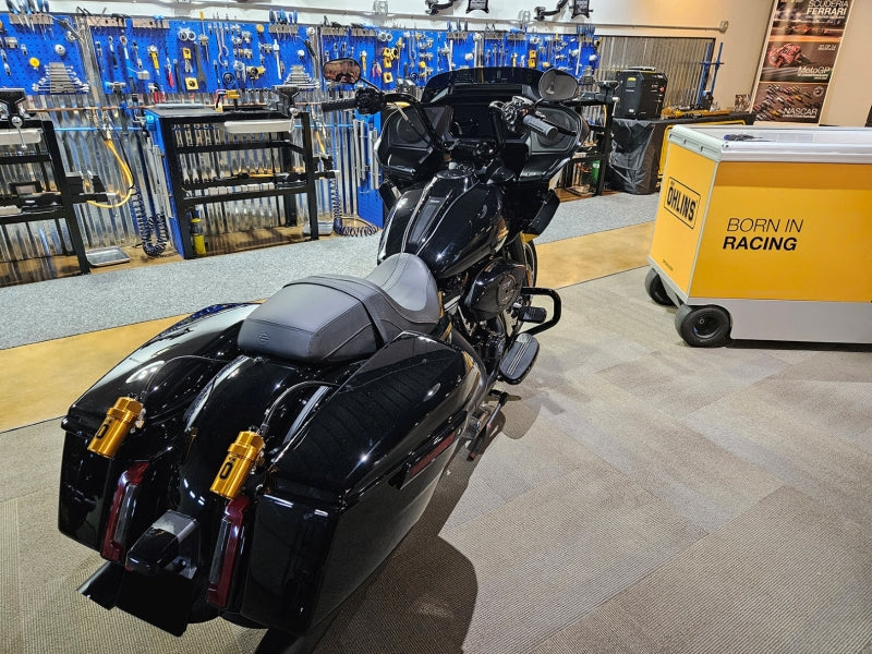 Ohlins 14-26 Harley FL Touring STX 36 Twin Blackline 13in Shocks - Standard  Springs