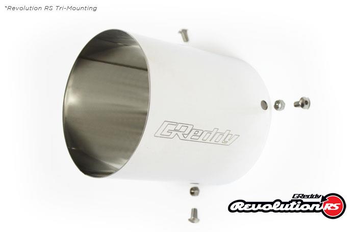 GReddy Universal 3in 3-Bolt Tip Revolution RS Mufller