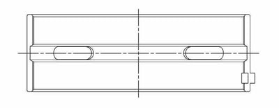 ACL Toyota/Lexus 2JZGE/2JZGTE 3.0L 0.25 Oversized High Performance Main Bearing Set