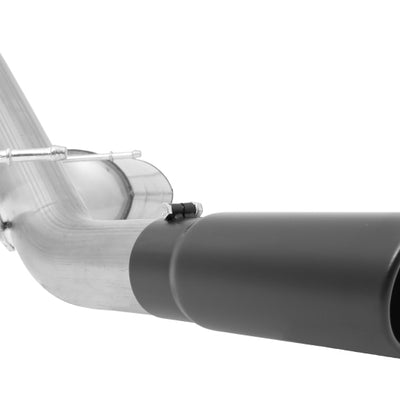 Gibson 13-15 Toyota Tacoma Pre Runner 4.0L 2.5in Cat-Back Single Exhaust - Black Elite