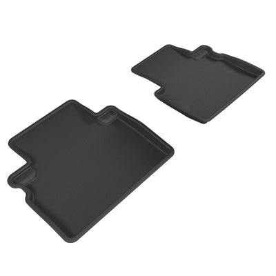 3D MAXpider 2016-2017 Infiniti QX50 Kagu 2nd Row Floormats - Black