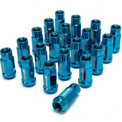 Wheel Mate WM14R 14x1.50 Lug Nuts Blue 20 PCS