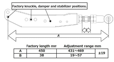 RS-R 13+ Scion FR-S / Subaru BRZ Rear Lower Control Arms