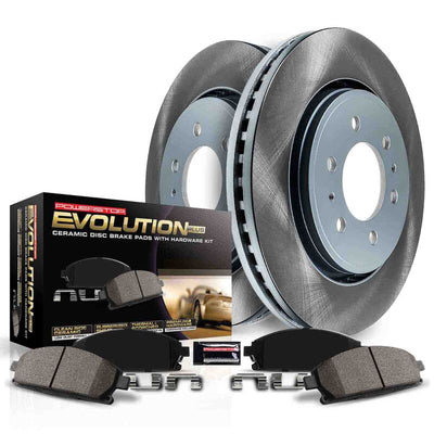 Power Stop 2024 Subaru Impreza Rear Semi-Coated Rotor Kit