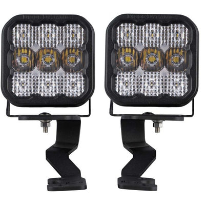 Diode Dynamics 2022 Toyota Tundra SS5 Pro Stage Series Ditch Light Kit - White Combo