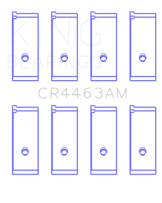 King Engine Bearings Honda Civic 1438Cc (Size +0.50mm) Connecting Rod Bearing Set