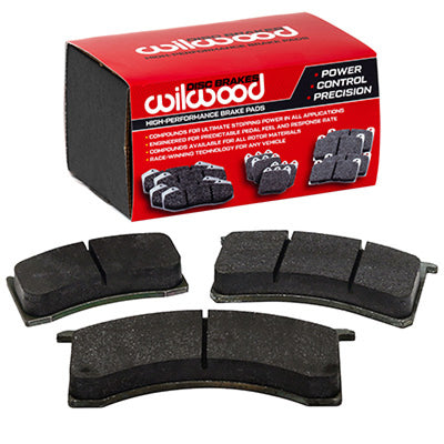 Wilwood 6812-45 DPS 500 THK 3 Hole Axle Set - High-Temperature Racing Pads