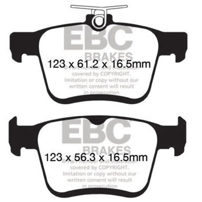 EBC S20 Brake Pad and Rotor Kit