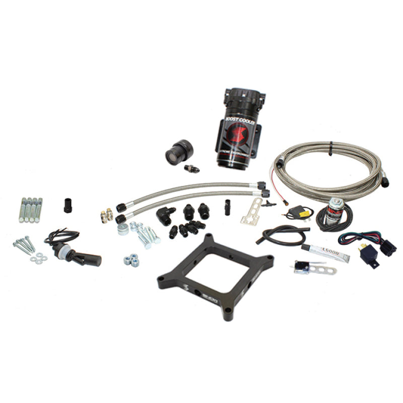 Snow Performance 4150 Flange Gas Stage 1 N/A Water Inj Kit (SS Line 4AN Fittings w/o Tank)
