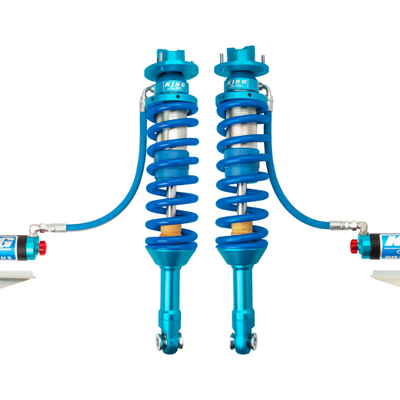 King Shocks 10-14 Ford F150 Raptor 4WD Front 3.0 Dia Remote Reservoir Coilover w/Adjuster (Pair)