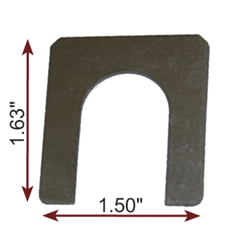 MOOG 1/16in Shim Thickness Prevost Steer Axle Caster Shim
