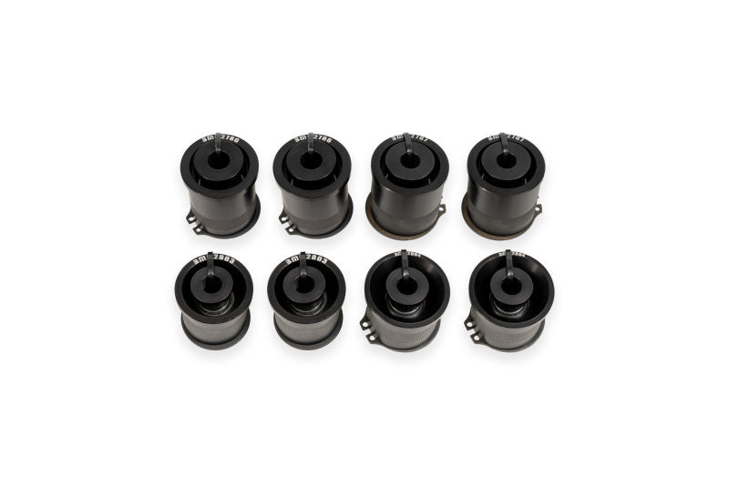 BMR 97-04 Chevrolet Corvette C5 / 05-13 C6 Rear Upper & Lower Control Arms Bearing Kit - Black