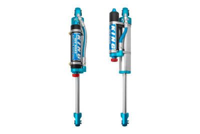 King Shocks 12-18 Ford Ranger Px/T6 Rear 2.5 Dia Piggy Hose Reservoir w/Adjuster (Pair)