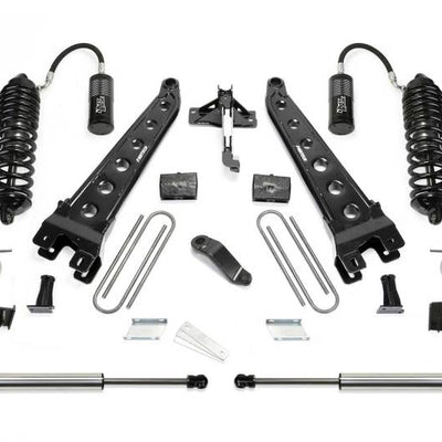 Fabtech 18 Ford F450/F550 4WD Diesel 6in Rad Arm Sys w/4.0 & 2.25Dl