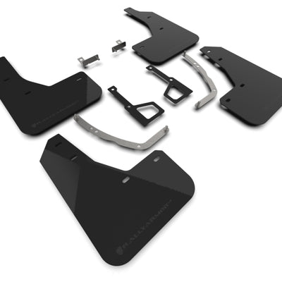 Rally Armor 2025 Hyundai Ioniq 5 XRT Black Mud Flap Black Logo