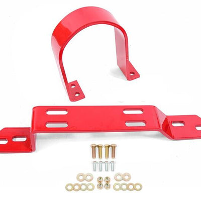 BMR 83-87 GM G-Body Driveshaft Safety Loop Front - Red