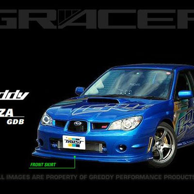GReddy 06-07 WRX & STi Front Lip Spoiler FRP