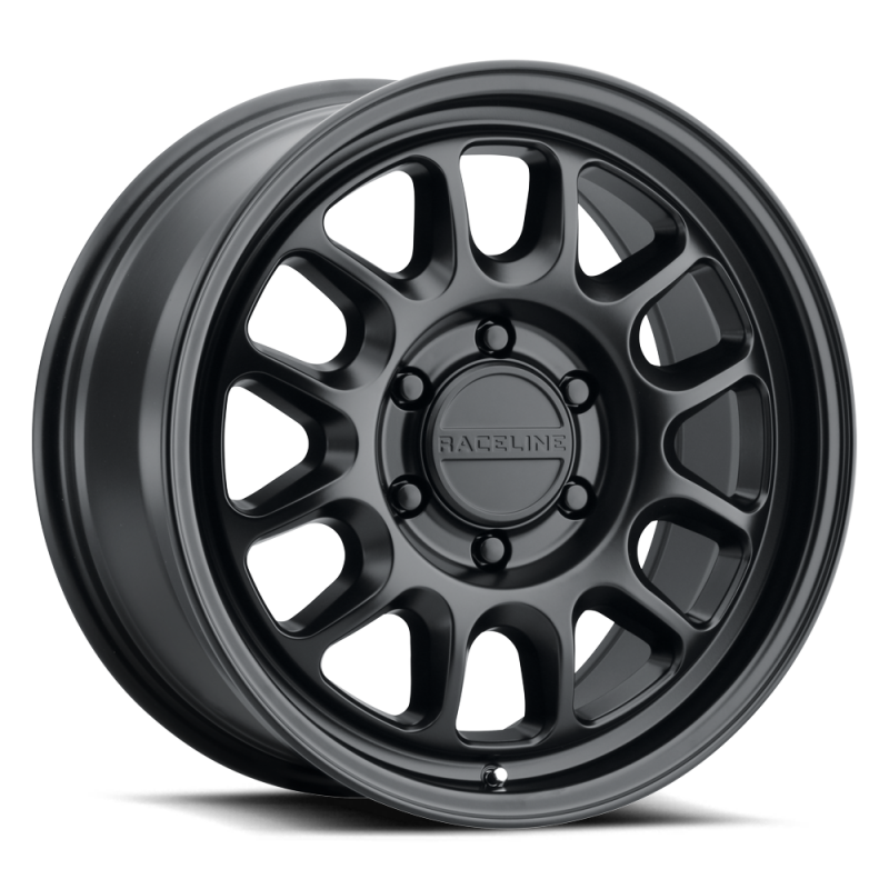 Raceline 958B Rogue 17x8in.5 / 6x139.7 BP / 35mm Offset / 106.1mm Bore - Satin Black Wheel