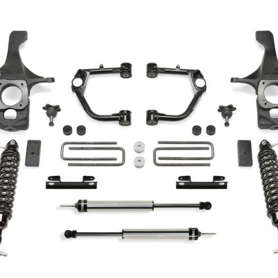 Fabtech 16-19 Toyota Tundra 4WD Trd Pro 2in UCA Kit w/Bjs & Dlss 2.5C/O Resi & Rr Dlss