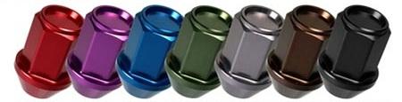 Project Kics 12X1.25 Blue Leggdura Racing Lug Nuts - 16 PCS