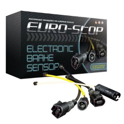 Power Stop 2019 BMW 330i Front Euro-Stop Electronic Brake Pad Wear Sensor