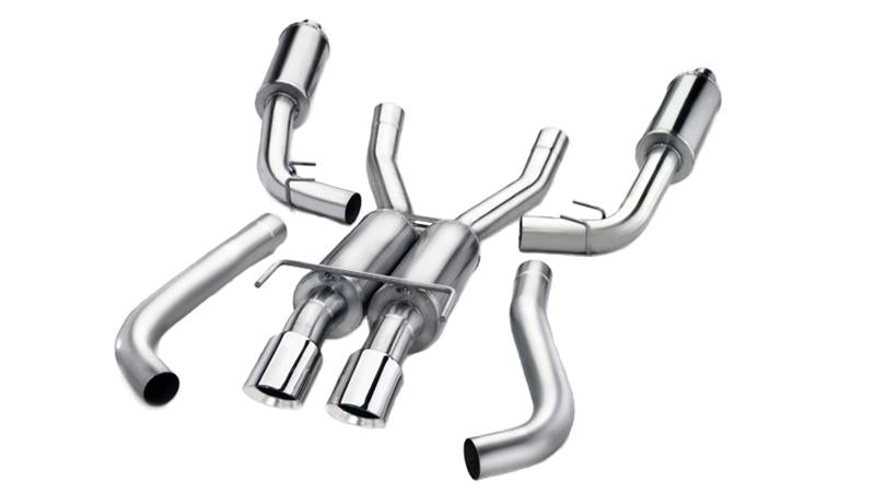 Corsa 15-20 Ford F-150 5.0L V8 (Super Crew Cab) Polished Sport Single Side Dual 4in Tips CB Exhaust