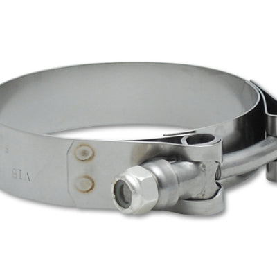 Vibrant Stainless Steel T-Bolt Clamps - Clamp Range 2.63in-2.87in (2 Pack)