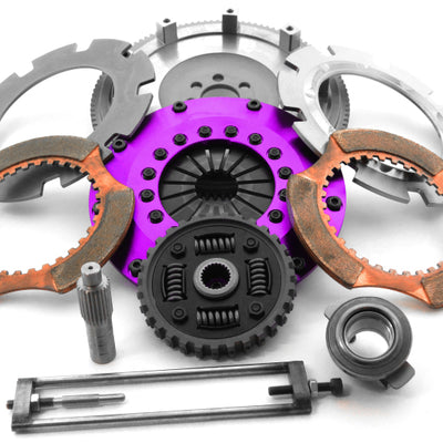 XClutch 07-17 Mitsubishi Lancer EVO X 2.0L 8in Twin Sprung Ceramic Clutch Kit